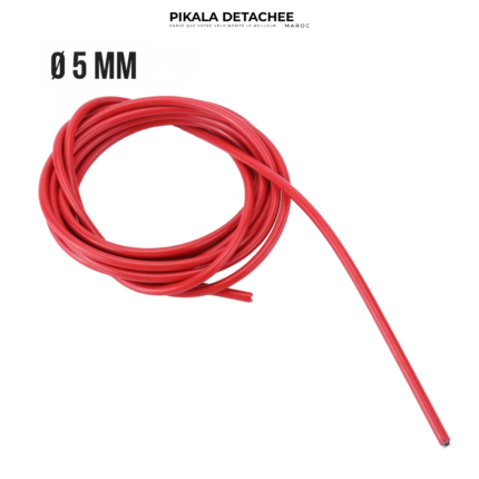 BRACKO BH-SD-01 Gaine de Câble de Frein Vélo Longueur 2.5 m Rouge