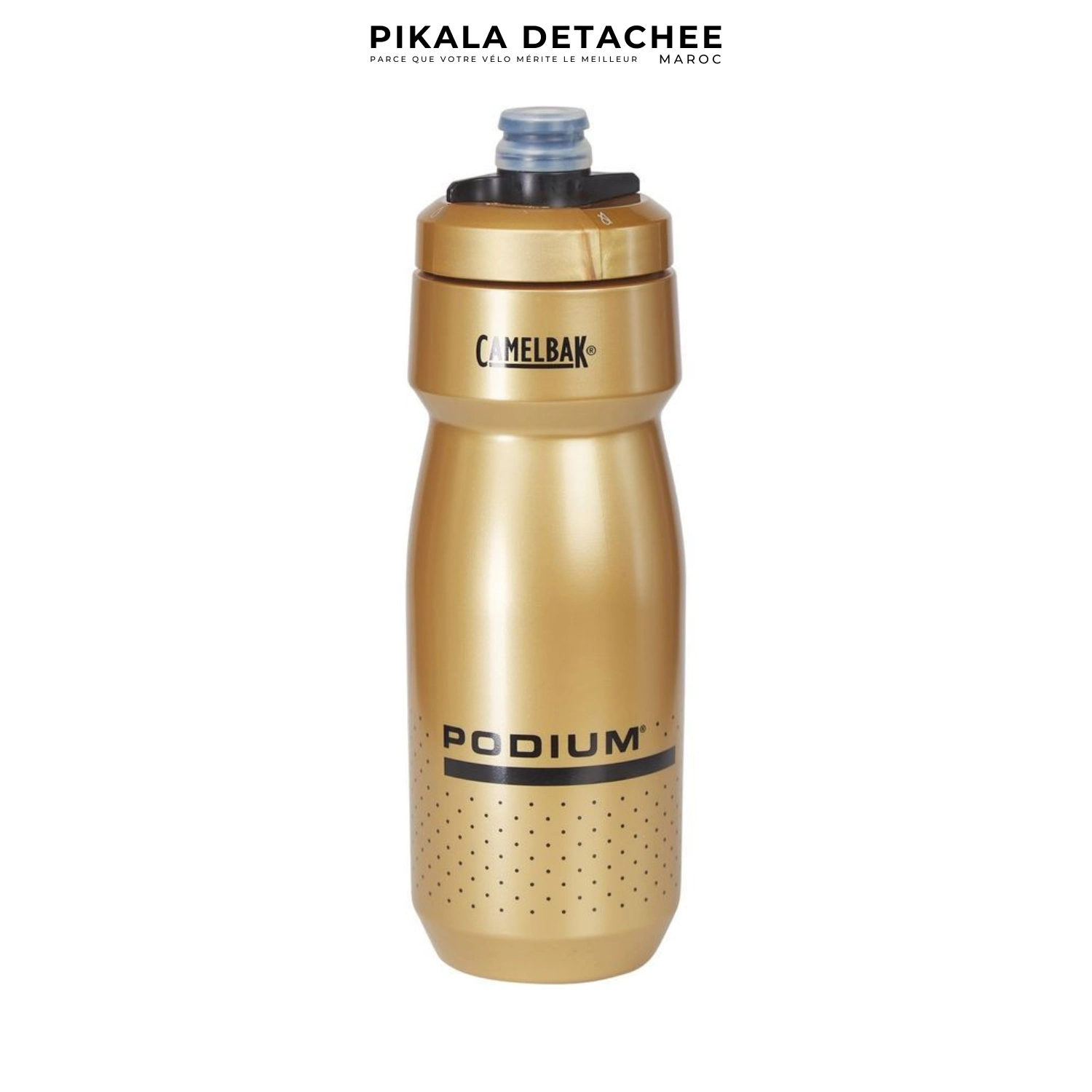 CAMELBAK Podium Bidon Vélo 710 ml Jaune CAMELBAK Podium Bidon Vélo 710 ml Or – Image 1