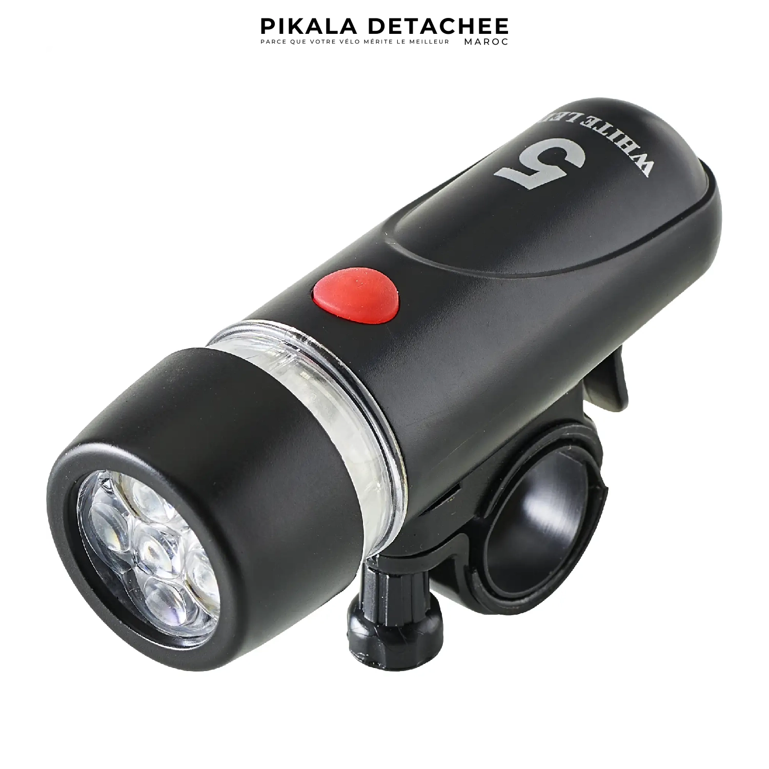 COBRA EC100 Lampe Avant 5 LED 3 Mode à Piles (1) COBRA EC100 Lampe Avant 5 LED 3 Mode à Piles – Image 1