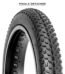 COBRA P1272 Pneu Fat Bike 20x3.00 76 406 Rigide