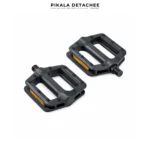 COBRA PE122 Pédales Vélo Plates Antidérapantes Nylon Noir