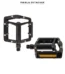 COBRA PE145 Pedales VTT Plateforme Aluminium Antiderapantes 2