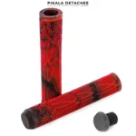 COBRA Poignées Vélo en Silicone 165mm Antidérapantes Rouge