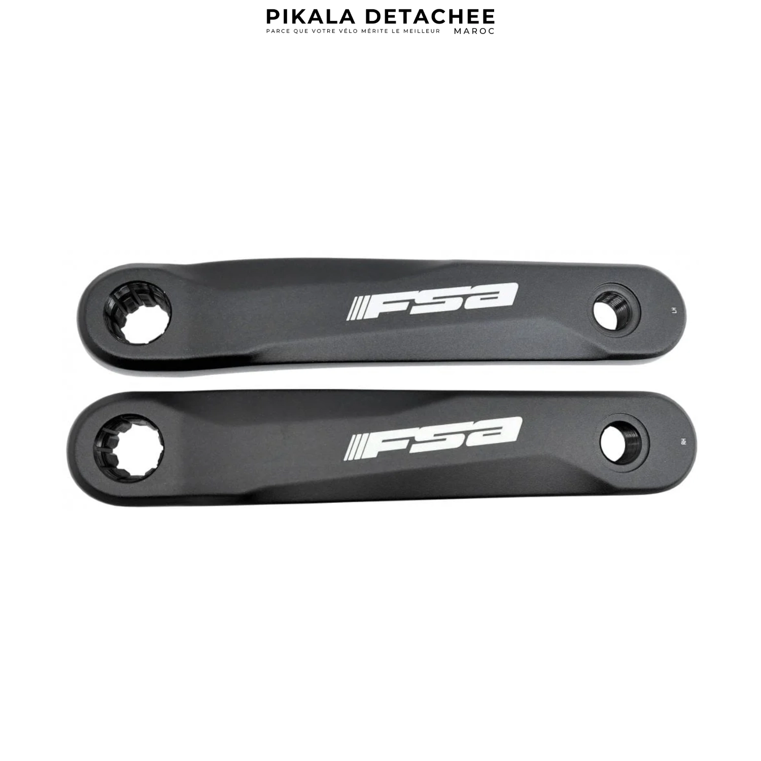 FSA Manivelles de pédalier E-Bike Compatibles Bosch, Brose et Yamaha - Interface 10 cannelures FSA Manivelles de pédalier E-Bike pour Bosch, Brose et Yamaha – Interface à 10 cannelures – Image 1