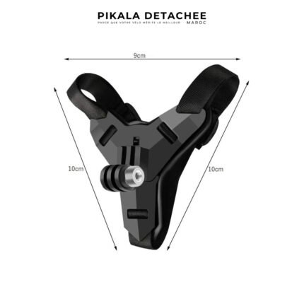 Fixation Frontale pour Caméra GoPro Compatible Casque Intégral