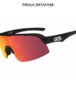 GES OMEGA Lunettes Velo Sport Categorie 3 UV400 Noir