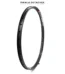 GIPIEMME N28 Jante 29″VTT Aluminium Tubeless 32 Trous