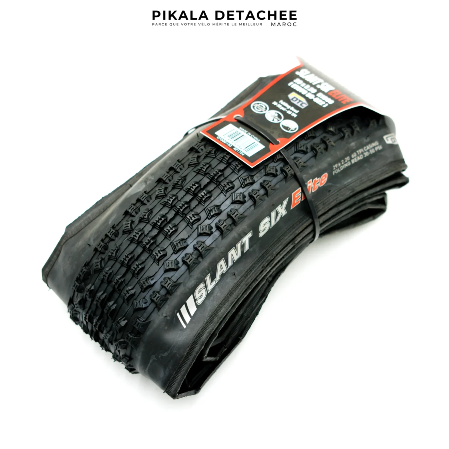 KENDA Slant Six Elite Pneu VTT 29x2.20" (56-622) Pliable Tubeless Ready
