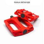 MAFIA BIKE Pédales Vélo Plateformes Plastique Antidérapantes Rouge