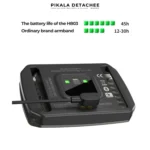 MAGENE H803 Brassard Cardiaque Optique HRM Compatible Bluetooth® et ANT+ – Image 4