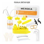 MEROCA Kit de Purge pour Freins à Disque Hydrauliques Vélo Compatible Multi Marques