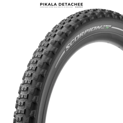 PIRELLI Scorpion R E-MTB Pneu VTT 29x2.60″ (66-584) Pliable Tubeless Ready