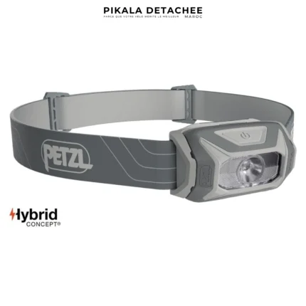 PETZL Tikkina Lampe Frontale 300 Lumens Éclairage Large Gris