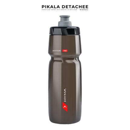 RACEONE HYMA Bidon Vélo 750 ml Gris Fumé
