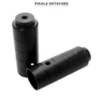 RALLEX Repose-Pieds Pegs Coniques en Acier Filetage Axe 10mm
