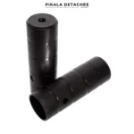 RALLEX Repose-Pieds Pegs Plats en Acier Filetage Axe 10mm