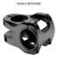 SATORI Ursa Potence Velo VTT Aluminium O31.8×35 mm Noir