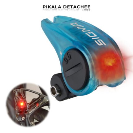 SIGMA Brakelight Feu de Freinage Vélo pour Frein Patin Bleu