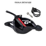 SRAM GX Trigger Manette Droite 11 Vitesses Noir/Rouge