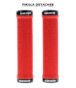 SRAM Poignees Locking Double Colliers Serrage Rouge