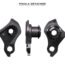 SRAM UDH Patte Derailleur Universelle Cadres Compatibles
