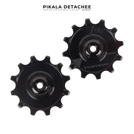 TOKEN Jeu de Galets de Dérailleur 11/12 Vitesses Skinny Fat 14T/14T