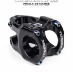 TOSEEK Potence Vélo VTT Aluminium Ø31.8x35mm Noir