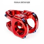 TOSEEK Potence Vélo VTT Aluminium Ø31.8x35mm Rouge