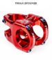 TOSEEK Potence Velo VTT Aluminium O31.8×35 mm Rouge