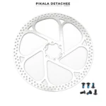 XLC BR-X79 Disque De Frein VTT 203 mm Fixation 6 Trous Avec Vis