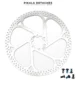 XLC BR X79 Disque De Frein VTT 203 mm Fixation 6 Trous Avec Vis