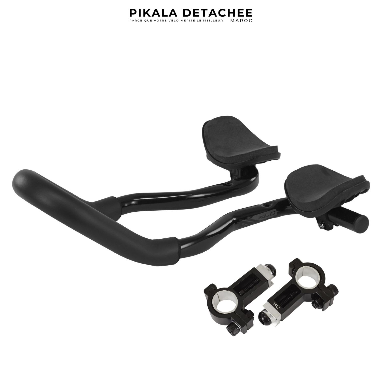 XLC HB-T01 Prolongateurs Triathlon Pour Guidon Ø25.4 À 31.8 mm XLC HB-T01 Prolongateurs Triathlon Pour Guidon Ø25.4 À 31.8 mm – Image 1
