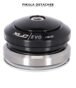 XLC HS I22 Jeu De Direction A Head Evo Conique Integre O28.6 33 42–47 mm