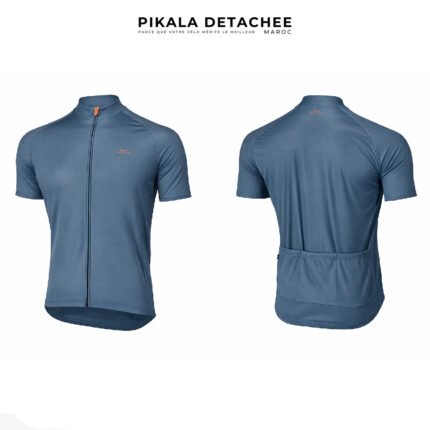 XLC JE-G01 Maillot Gravel Polyester Bleu Orange Taille S