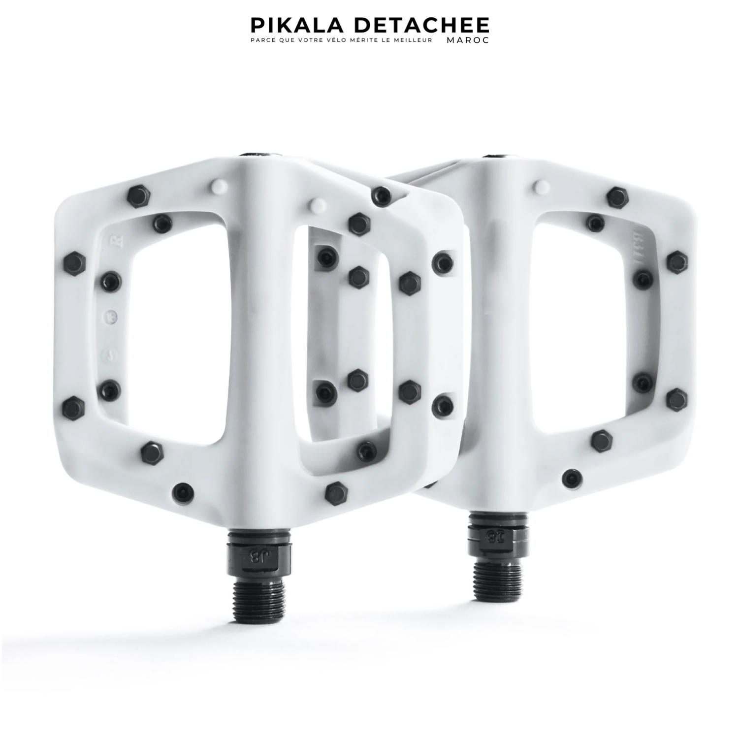XLC PD-M23 Pedales MTB Plates Resine Renforcee XLC PD-M23 Pédales VTT Plates Résine Renforcée Axe CroMo Platform MTB Grip – Image 1