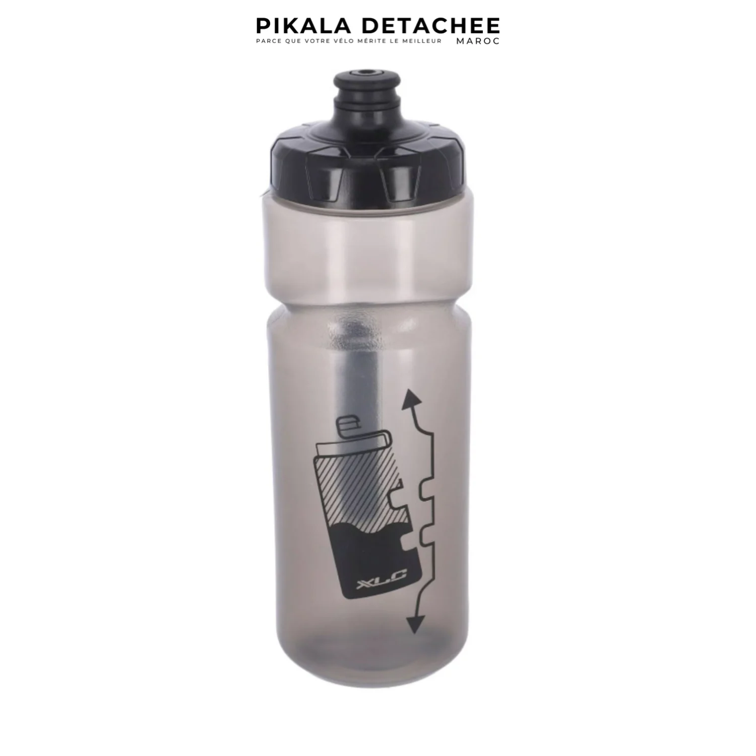 XLC WB-K09 Bidon Vélo Avec Fixation Cadre 750 ml