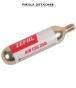 ZEFAL Cartouche CO₂ 25 g avec Filetage Standard