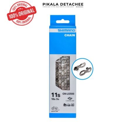 SHIMANO LG500 Chaîne 9/10/11 Vitesses 127 Maillons Avec Attache Rapide