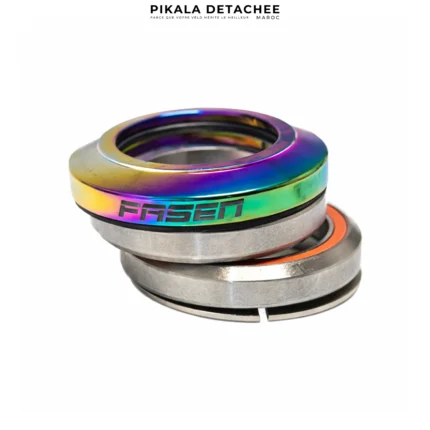 FASEN Jeu de Direction Intégré Cadre Intégré / Trottinette Freestyle – Oil Slick