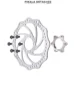 LUTA Disque de Frein Velo 160 mm 6 Trous Vis Incluses Adaptateur Bride Filetee