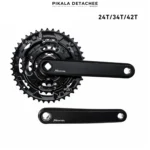 MIRANDA Delta Pédalier VTT Triple Plateau Aluminium