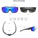 NRC X2 Olimpo Lunettes de Soleil Cyclisme Verres Bleu Miroir – Image 2