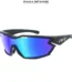 NRC X2 Olimpo Lunettes de Soleil Cyclisme Verres Bleu Miroir