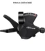 SHIMANO Altus SL M2010 Manette de Derailleur Droite 9 Vitesses Rapidfire Plus