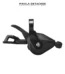 SHIMANO Deore SL M4100 R Manette de Derailleur Droite 10 Vitesses Rapidfire Plus 1 1
