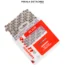 SRAM PC 1130 Chaine 11 Vitesses 114 Maillons avec Attache Rapide PowerLock