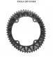 absoluteBLACK Plateau Ovale Road 53T 145 BCD Compatible Campagnolo