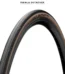 CONTINENTAL Ultra Sport III Pneu Route 700x28C 28 622 Tringle Souple Noir Marron 3