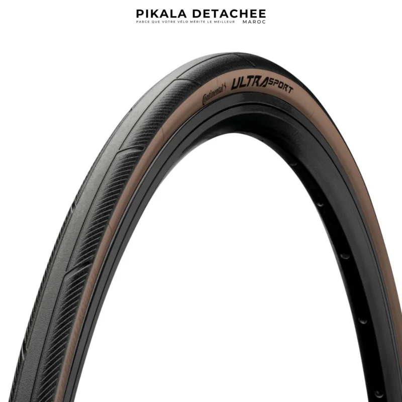 CONTINENTAL Ultra Sport III Pneu Route 700x28C 28 622 Tringle Souple Noir Marron 3