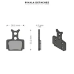 BRENTA Plaquette Organique Formula Cura/RX/Mega/T1/TheOne/R1/R1R/RO/C1/CR1/CR3